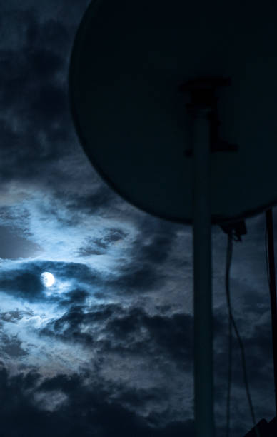 istock A dramatic landscape of the night sky 2169802604
