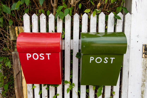 Classic Hong Kong post boxes