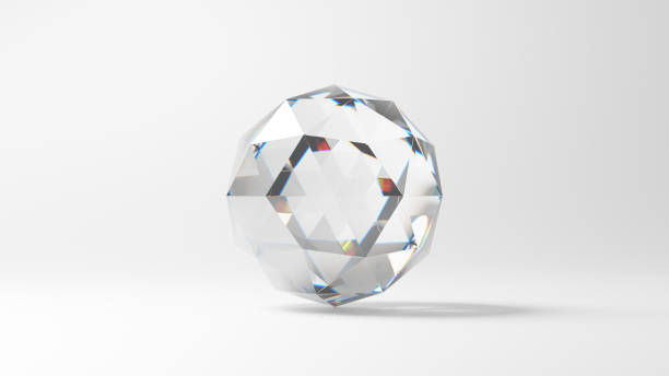 istock 3d illustration of sparkling round gemstones on white background.(Horizontal) 2169810062