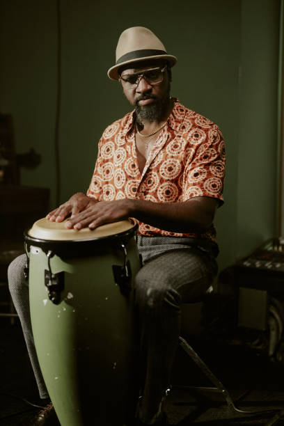 istock Black Man With Tumbadora 2169814028