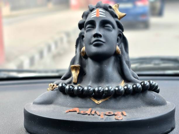 istock Lord Shiva Idol placed in a car 2169818586