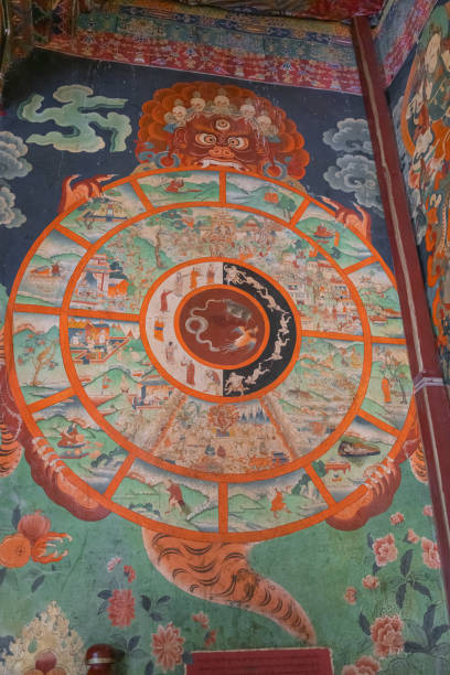 istock Wall paintings in Drepung Monastery near Lhasa 2169820874