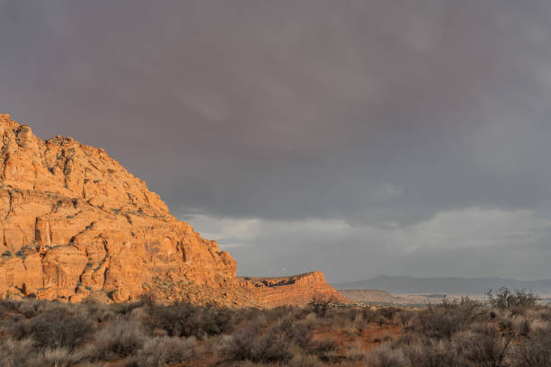 istock Sunny Mountains Snow Canyon State Park 2169824563