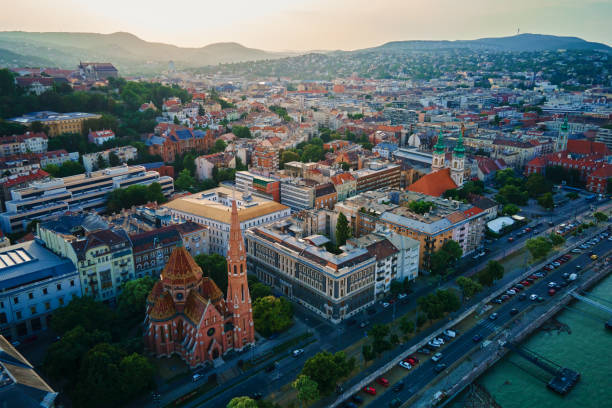 istock Aerial View of Budapest Cityscape 2169826295