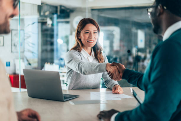 istock Handshake for the new agreement 2169827288