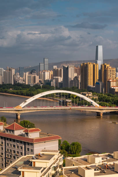 istock Lanzhou, Gansu City Scenery, Yuantong Bridge 2169830294