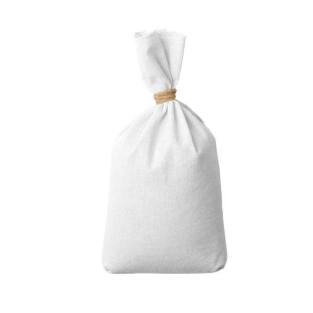 istock white fabric bag isolated on white background 2169832425