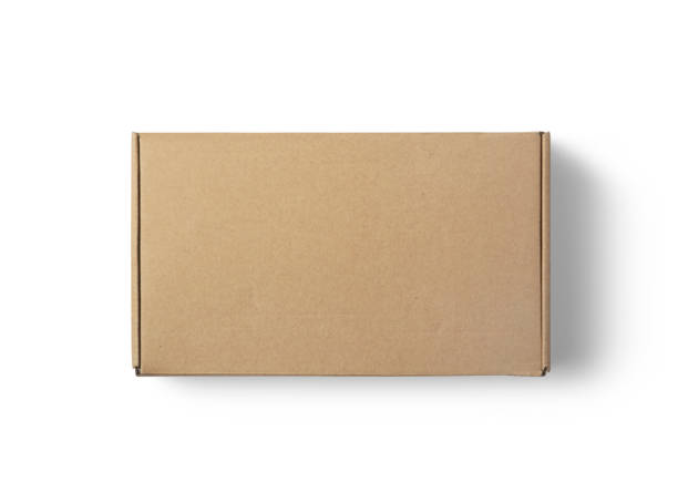 istock Brown Paper box Cardboard box isolated on white background 2169832444