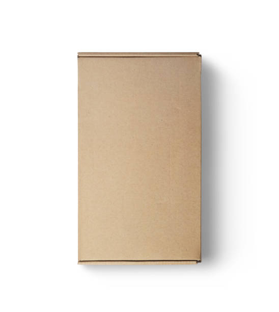 istock Brown Paper box Cardboard box isolated on white background 2169832449