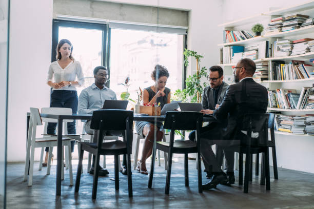 istock Business persons on meeting in the office. 2169837343
