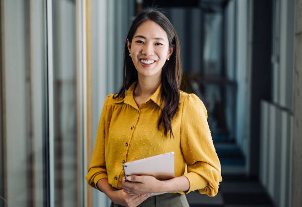 istock Confident businesswoman in modern office. 2169837689