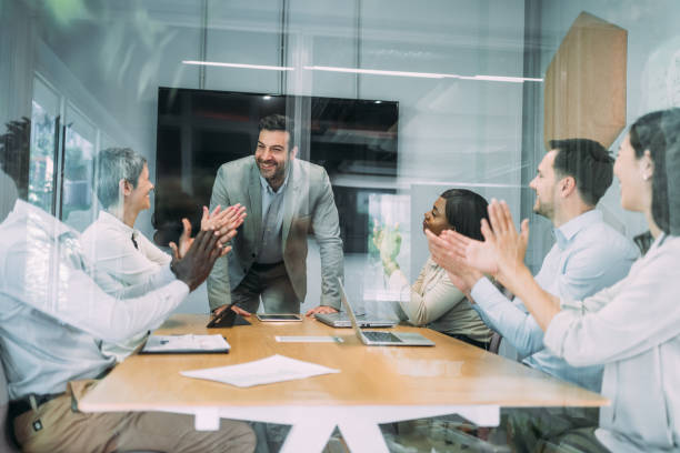 istock Team of professionals during a meeting. 2169837722