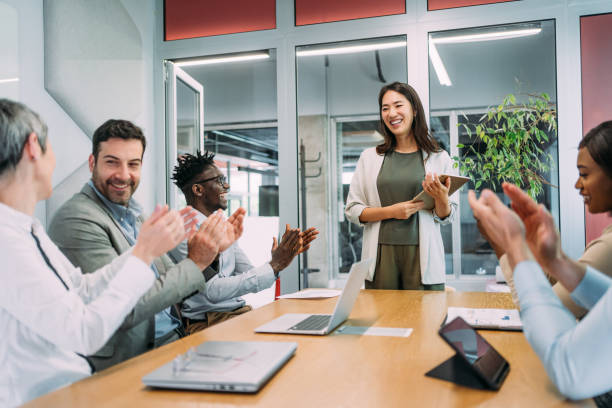 istock Team of professionals during a meeting. 2169837740