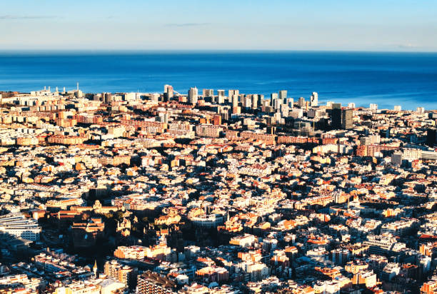 Barcelona cityscape, Spain
