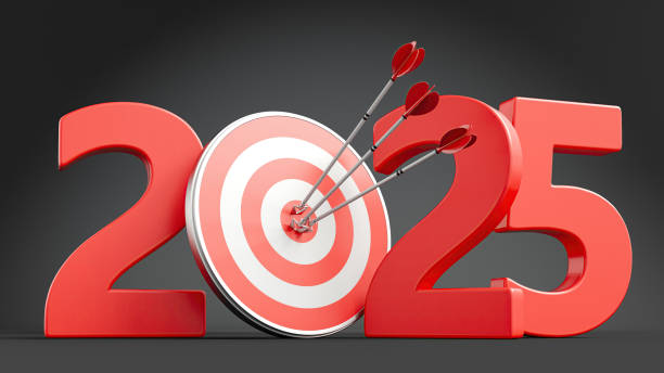 istock New Year 2025 Target Plan. Dart and Arrow 2169838951