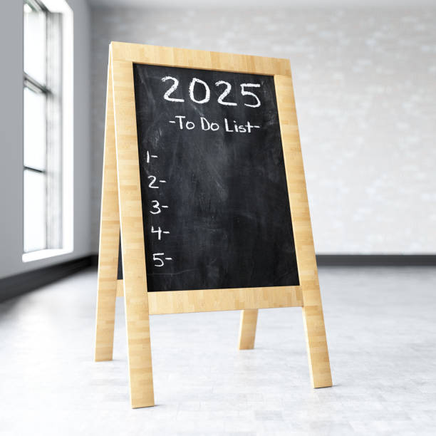 istock 2025 To Do List on Black Board 2169838972