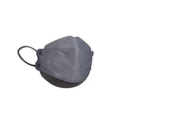 istock Gray KN95 Protective Face Mask - High-Quality Respiratory Protection, Comfortable Fit, and Stylish Design for Health Safety 2169842568