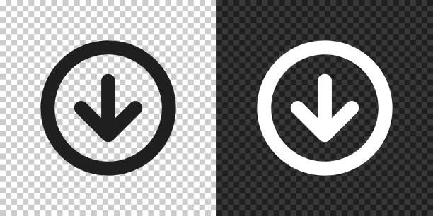 Angle arrow down - Free arrows icons