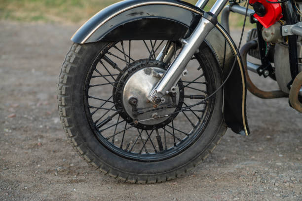 istock A motorbike wheel in close-up. 2169856530