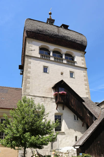 Martinsturm in Bregenz, Austria on Lake Constance