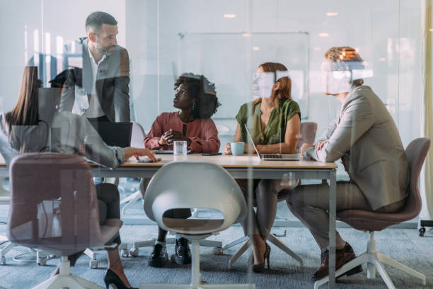 istock Business persons on meeting in the office. 2169865744