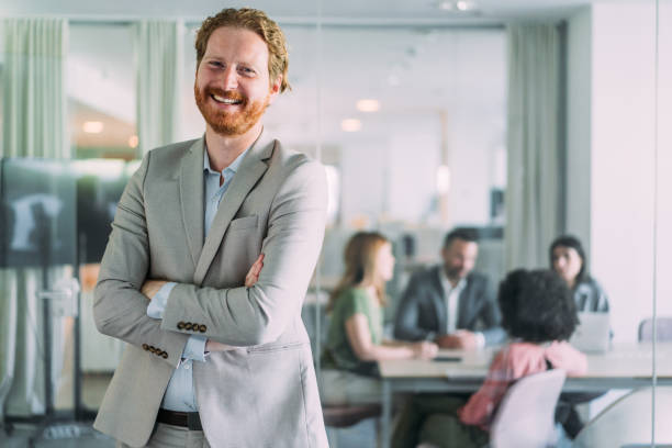 istock Successful businessman in the office. 2169865801