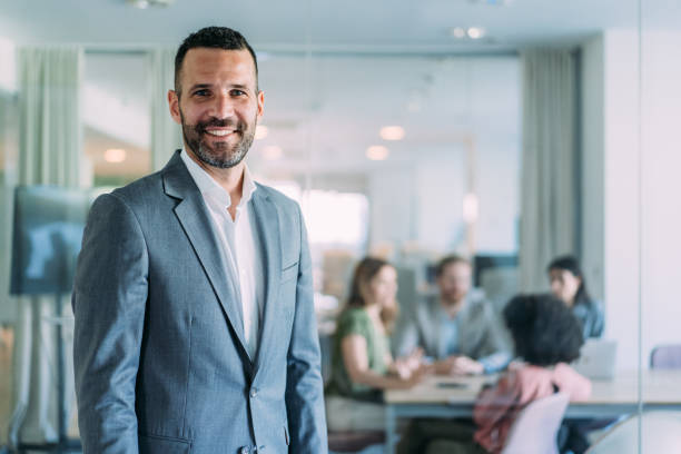 istock Successful businessman in the office. 2169865808