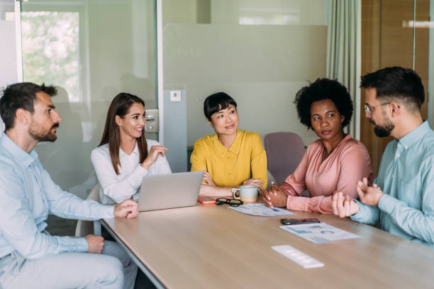 istock Business persons on meeting in the office. 2169865973