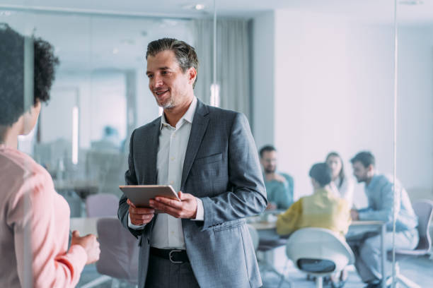 istock Business people in the office. 2169866002