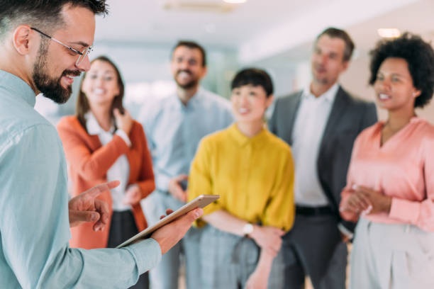 istock Team of professionals during a meeting. 2169866050