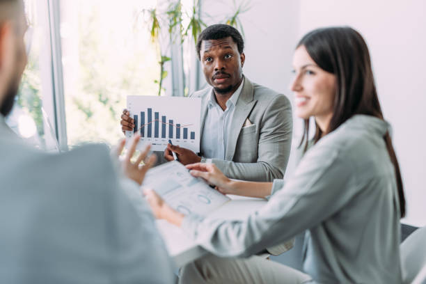 istock Team of professionals during a meeting. 2169867058