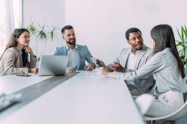 istock Business persons on meeting in the office. 2169867111