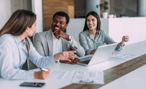 istock Business persons on meeting in the office. 2169867229