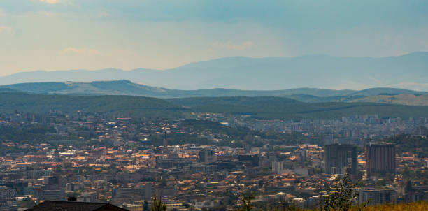 istock Cluj-Napoca City, Romania, seen from above 2169867944