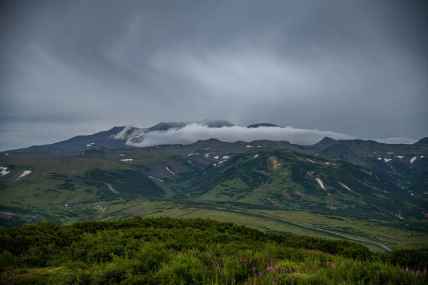 Mountain landscape of Kamchatka