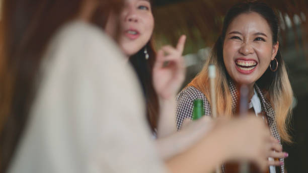 istock Friends partying after work at a restaurant and playing pool. 2169869280