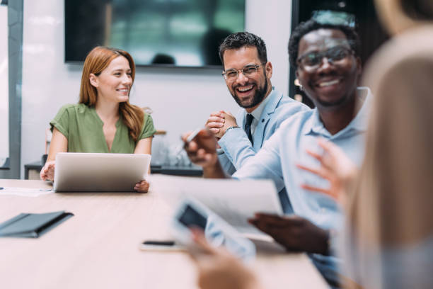 istock Business persons on meeting in the office. 2169870069