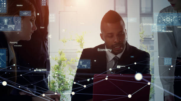 istock Business and technology concept. Management strategy. 2169874592
