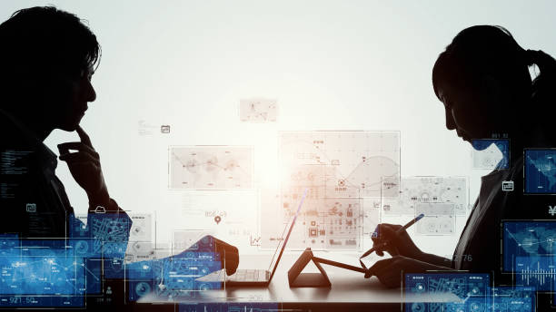 istock Business and technology concept. Digital transformation. 2169874793