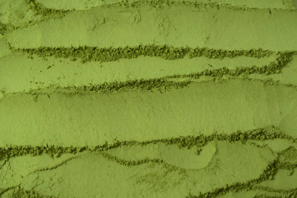 istock Matcha tea, matcha powder as a background. 2169876735