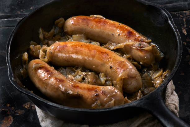 istock Beer Braised Brats and Onions 2169886681