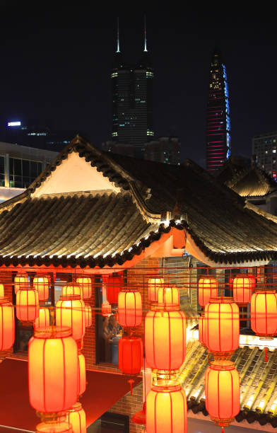 istock Asian Silk Chinese Lanterns 2169889778