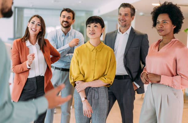 istock Team of professionals during a meeting. 2169893350