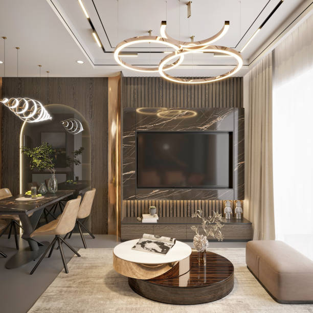 istock 3d render modern house living room interior 2169894926