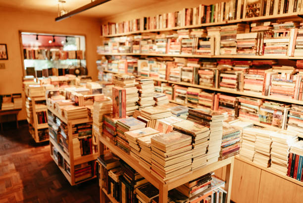 istock Interior of an empty the library 2169898273