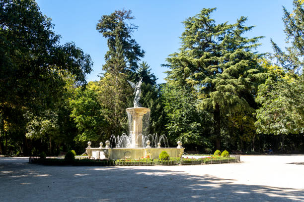Public park in the city of Valladolid where tourists and citizens go to disconnect on a daily basis - Valladolid - Spain