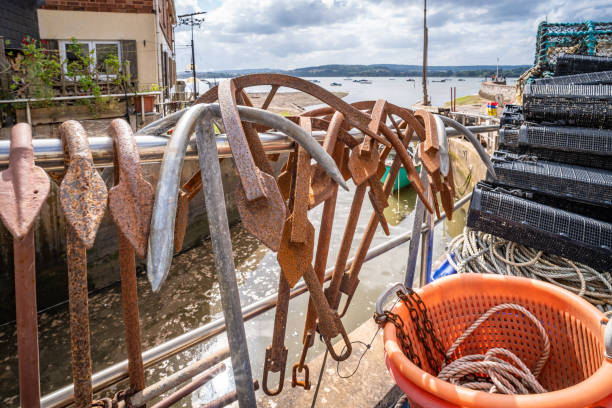 istock Anchors in Lympstone 2169901916