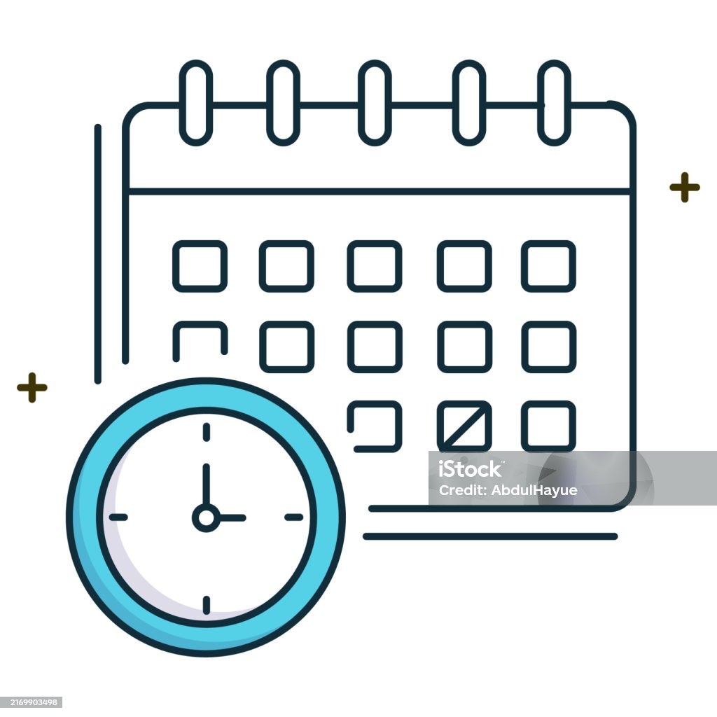 Time Due Timesensitive Task Deadline Indicator Indicator Schedule Clock Due Date ...