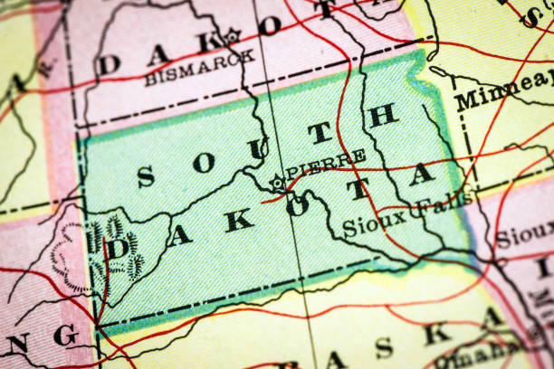 istock Antique map of South Dakota (1898) 2169904437