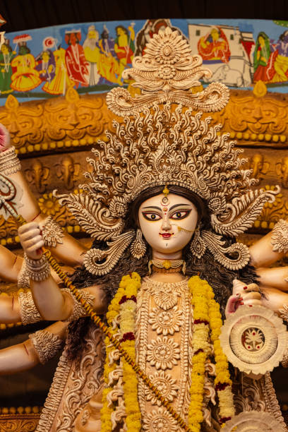 istock An idol of goddess durga 2169911308